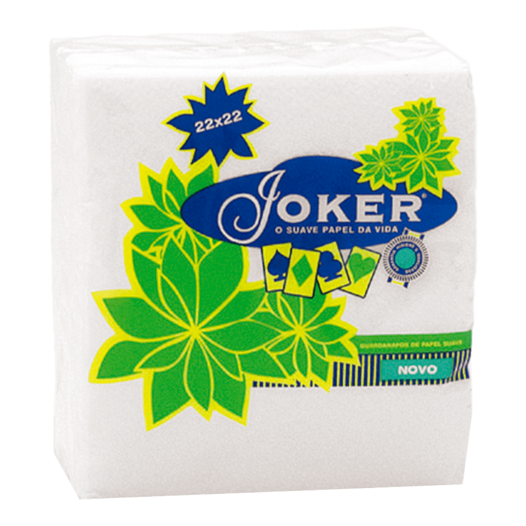 Guardanapos 22x22cm Folha Simples Joker
