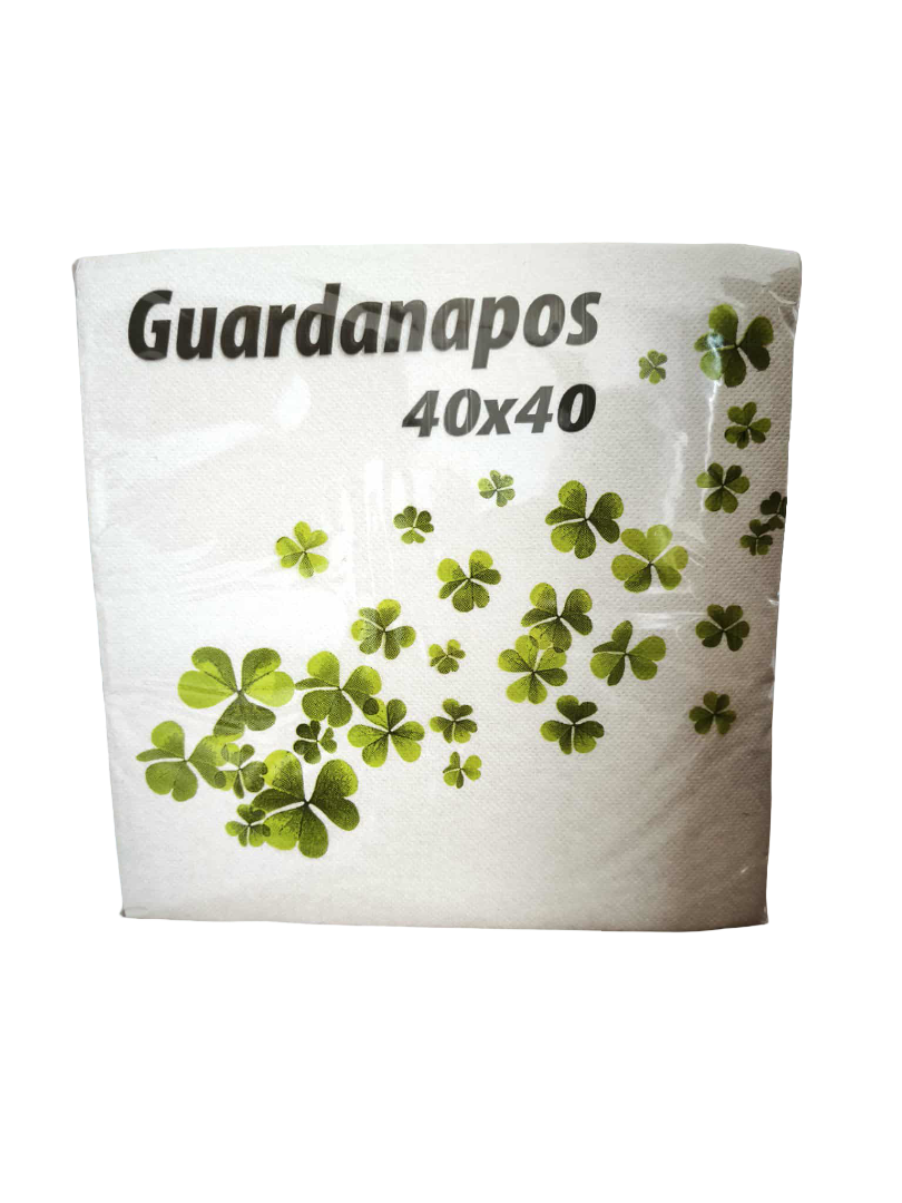 Guardanapo 40x40 Trevo Kraft