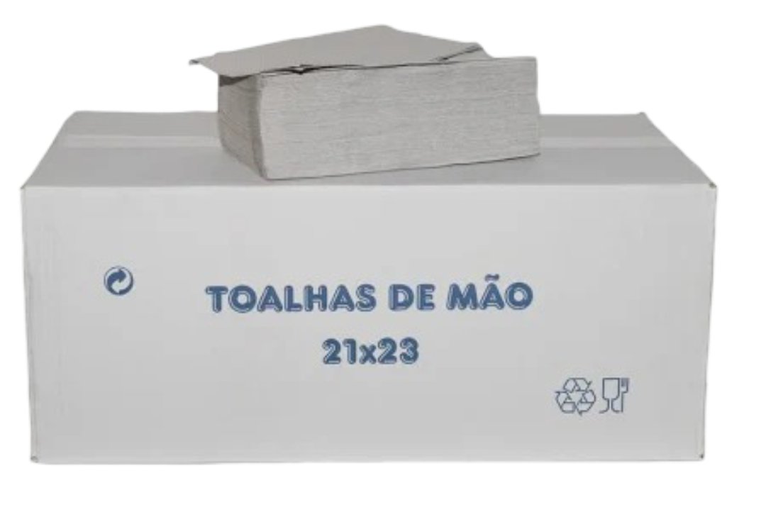 Toalha de Mão 21x23 Cinza