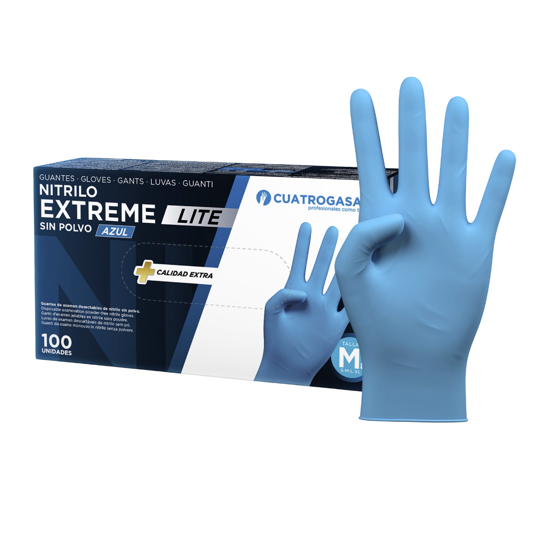 Luvas Nitrilo Azuis - Extreme Lite