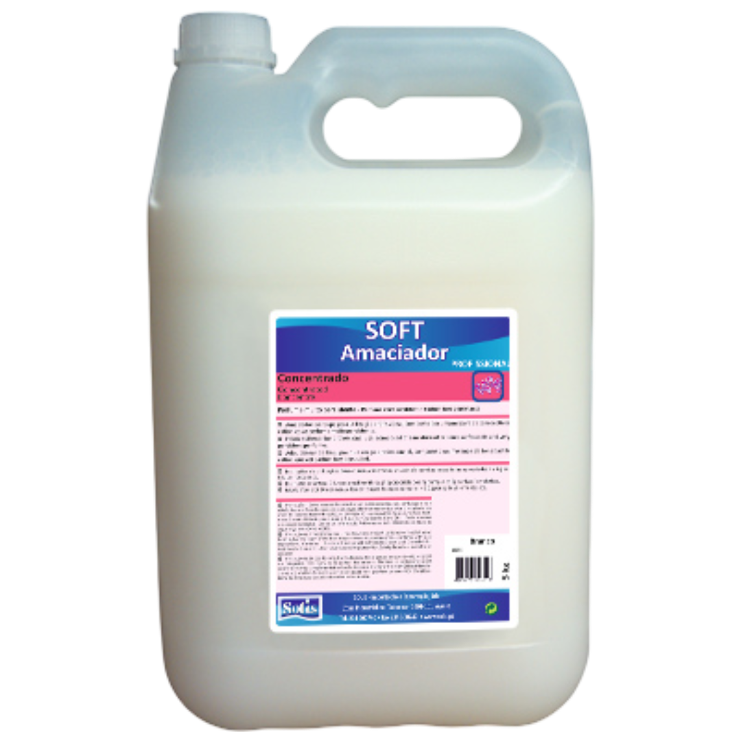 Amaciador de Roupa Soft Branco 5L