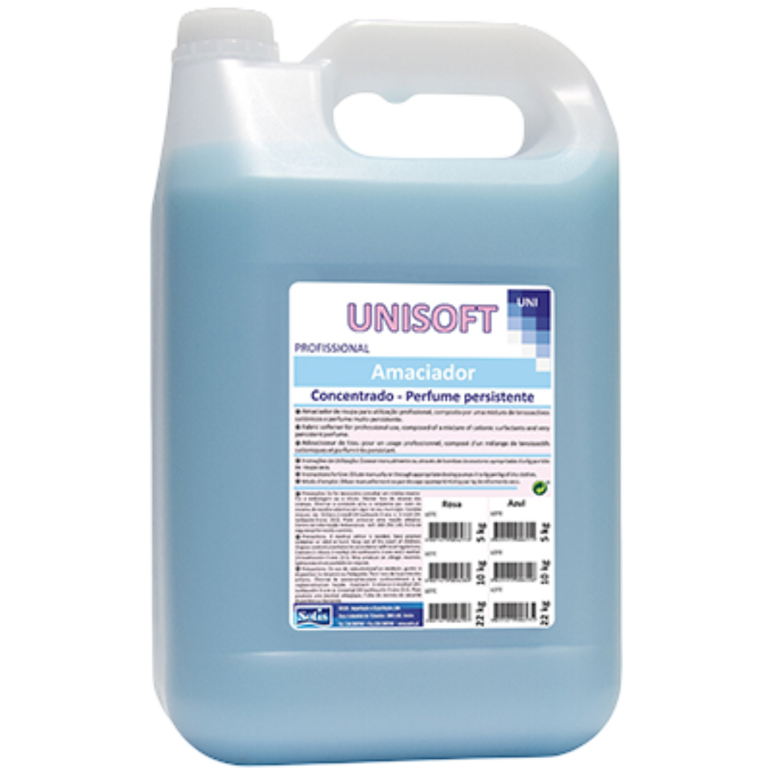 Amaciador Roupa Concentrado Unisoft Azul