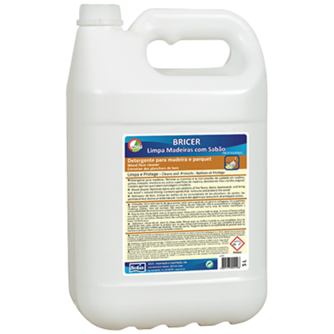 BRICER Limpa Madeiras com Sabão