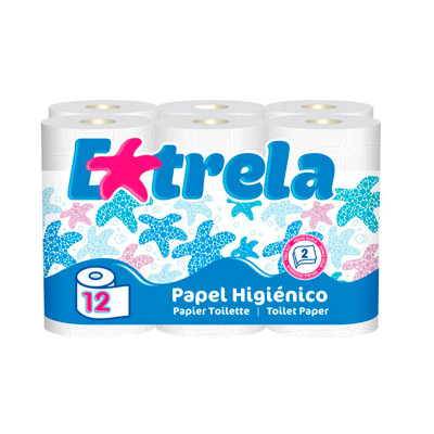 Papel  Higiénico Doméstico Amoos ESTRELA