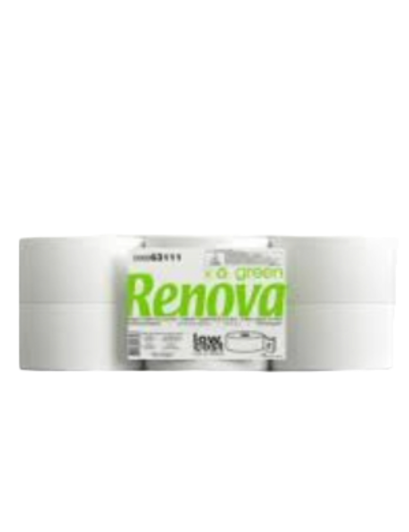 Papel Higiénico Jumbo Renova Green - 90m ( 2 Folhas )