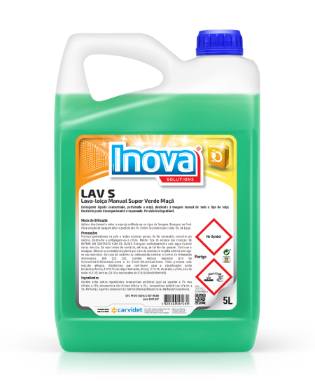  Lava Loiça Manual Super Verde Maçã LAV S 5L