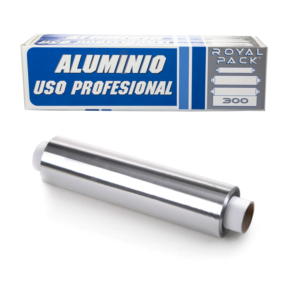 Rolo Folha Alumínio Industrial 30cmX200m