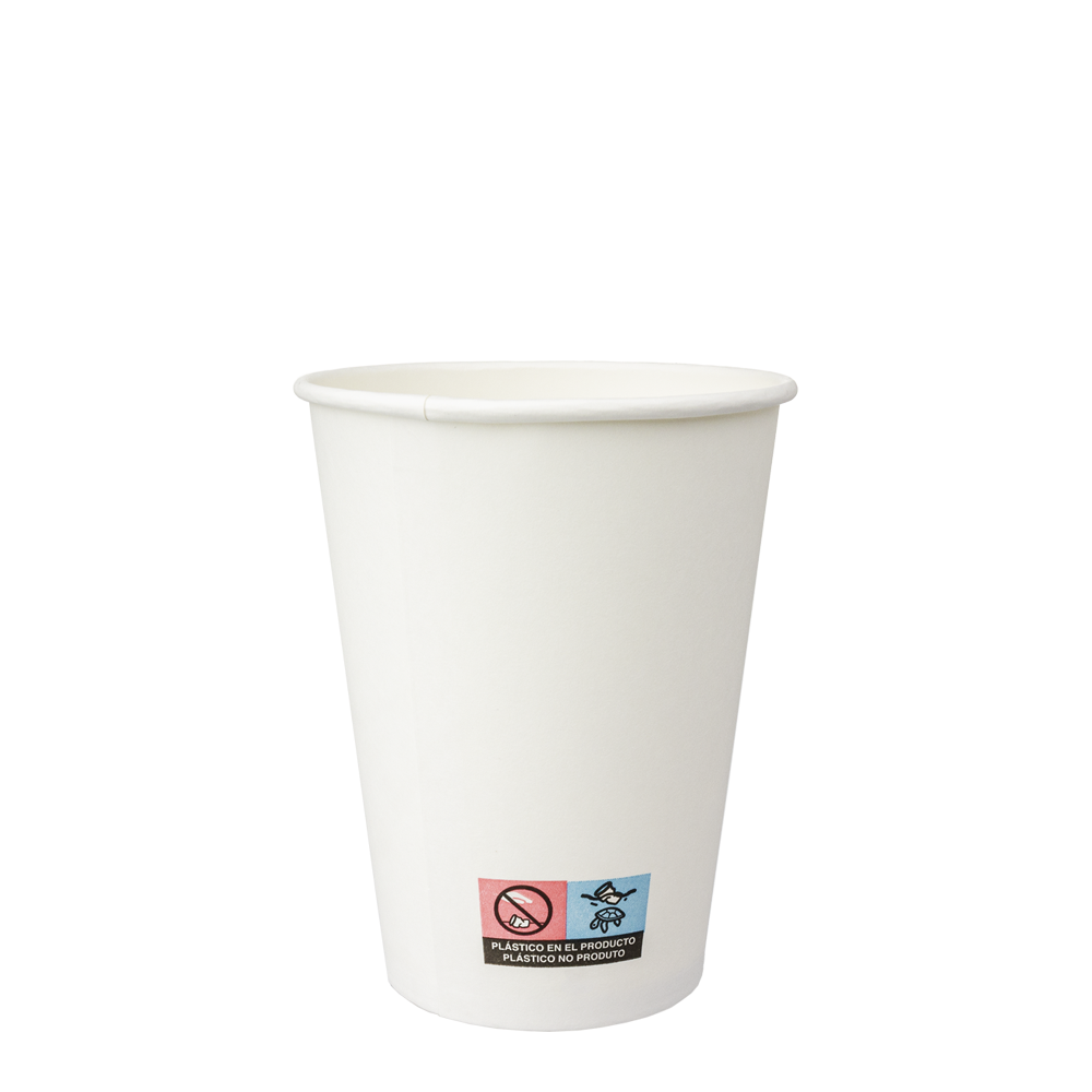 Copo de Cartão Branco 35cl (350ml/12oz)