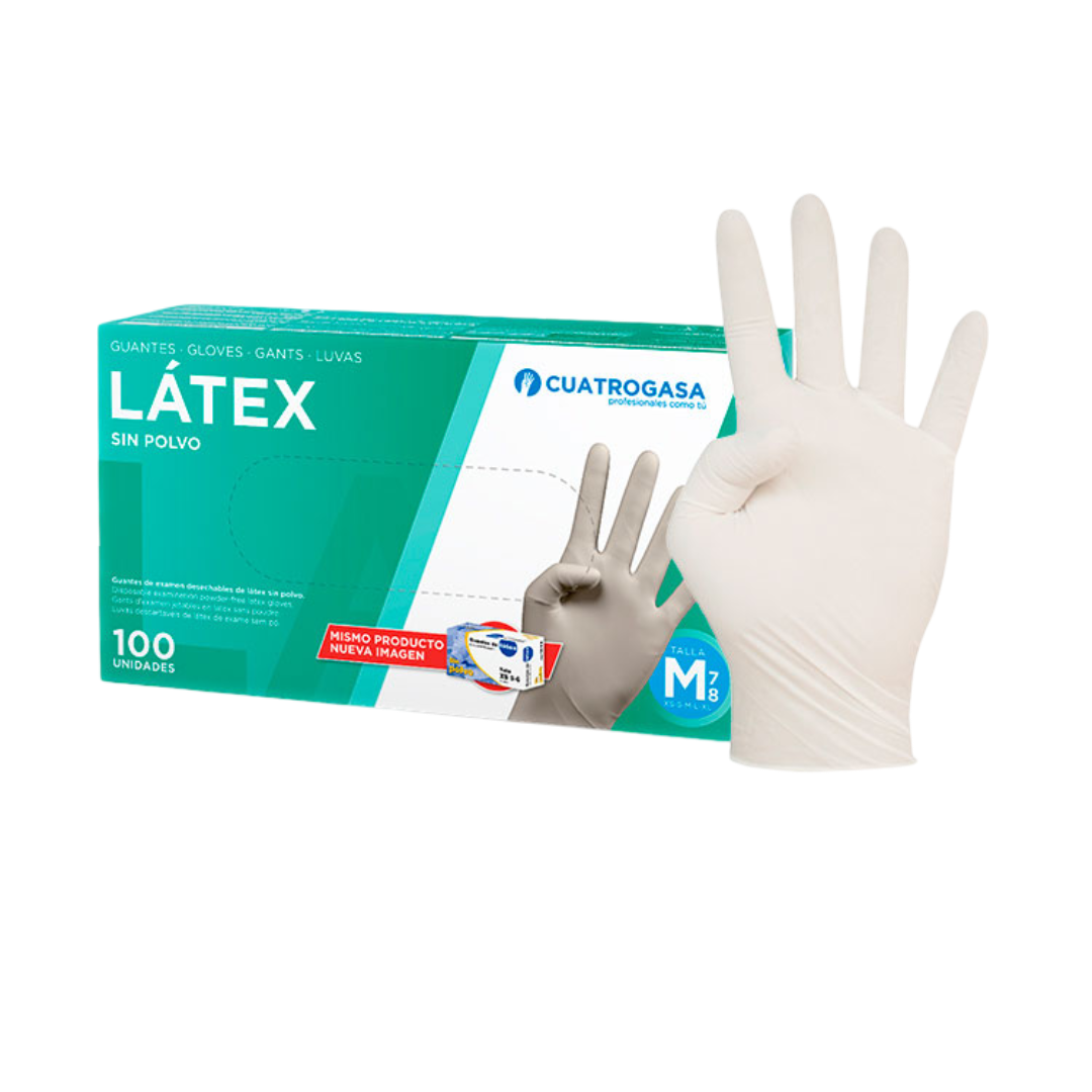 Luva Látex sem Pó