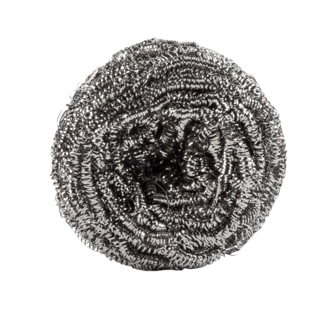 Esfregão De Aço Inoxidável c/ Gramagem de 60 G ( 8 Uni)