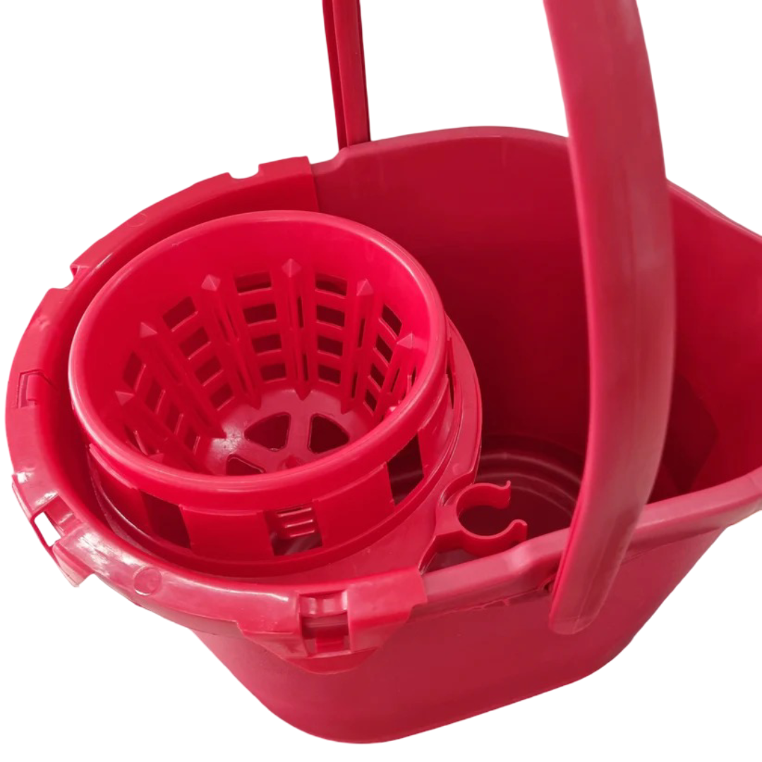 Balde Oval + Espremedor Plástico
