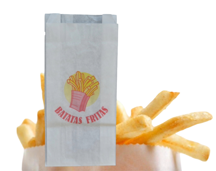 Saco Papel Revestido Batata Frita
