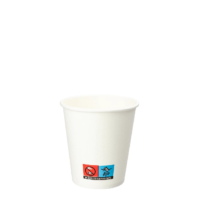 Copo descartável branco