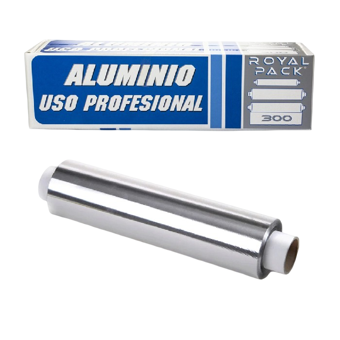 Rolo Folha Alumínio Industrial 30cmX200m